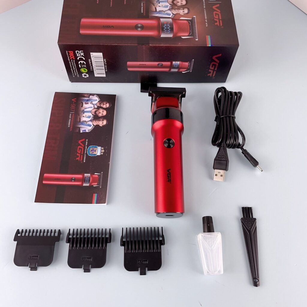 VGR V-987 Professional Hair Trimmer ( Turbo Mode, 7000 RPM)