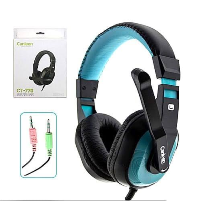 Canleen CT-770 headphones with Mic BLACK