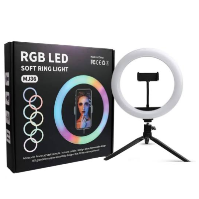 MJ36 14-Inch RGB LED Soft Ring Light
