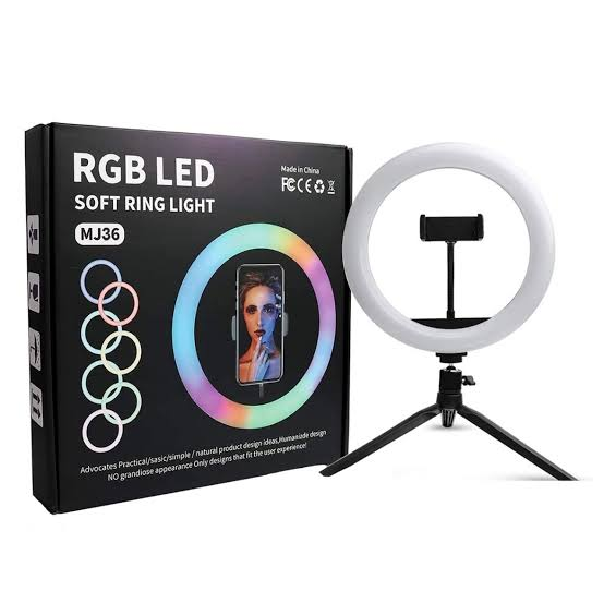 MJ36 14-Inch RGB LED Soft Ring Light